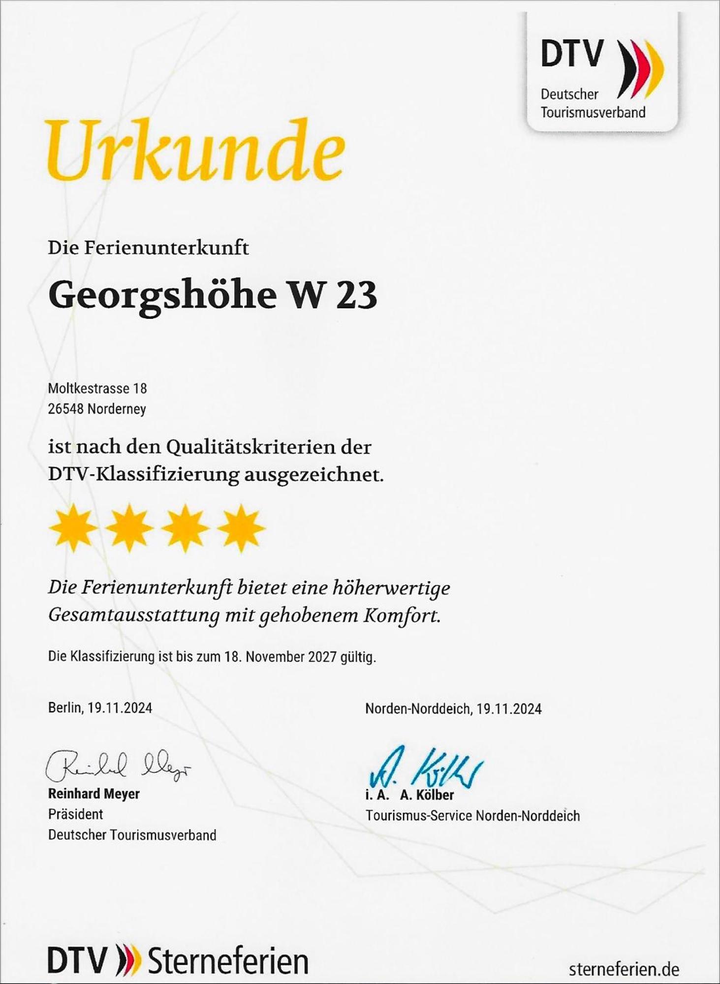 Georgshoehe 23 Norderney Dış mekan fotoğraf